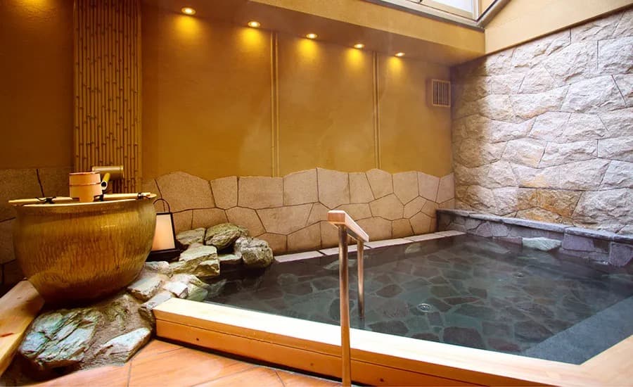 Hinoki View Bath and Main Baths