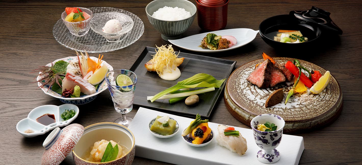 Dining at Miyama