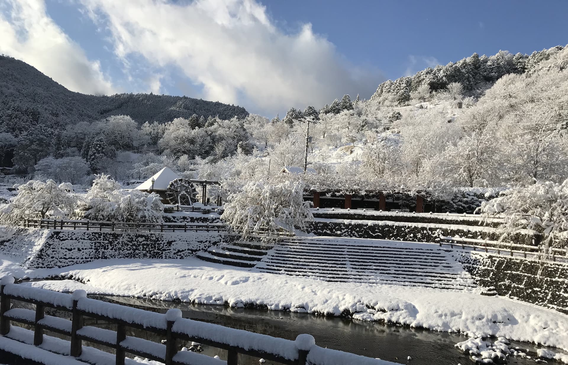 Mountain Scenery in Every Season