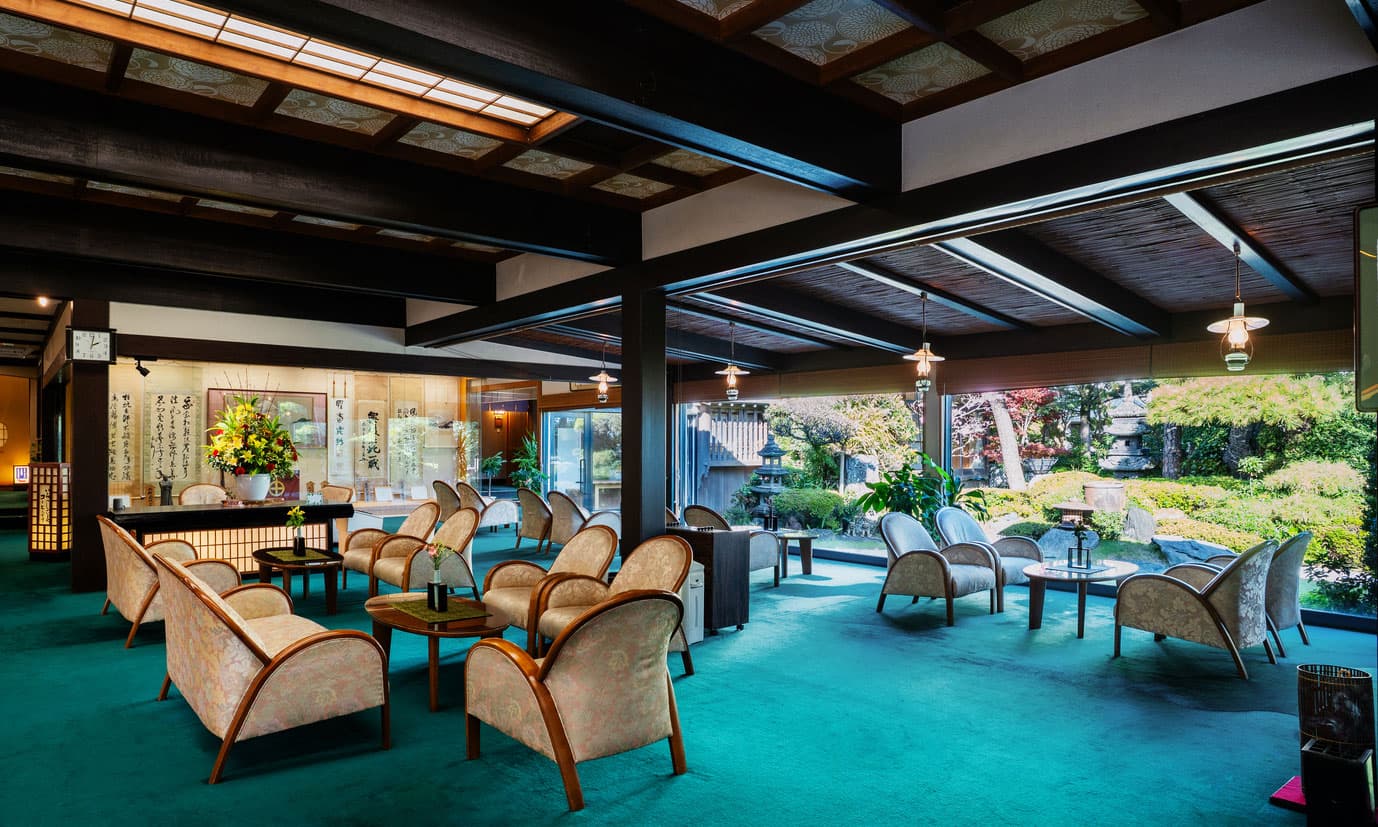 A Lobby That Greets You with Tea