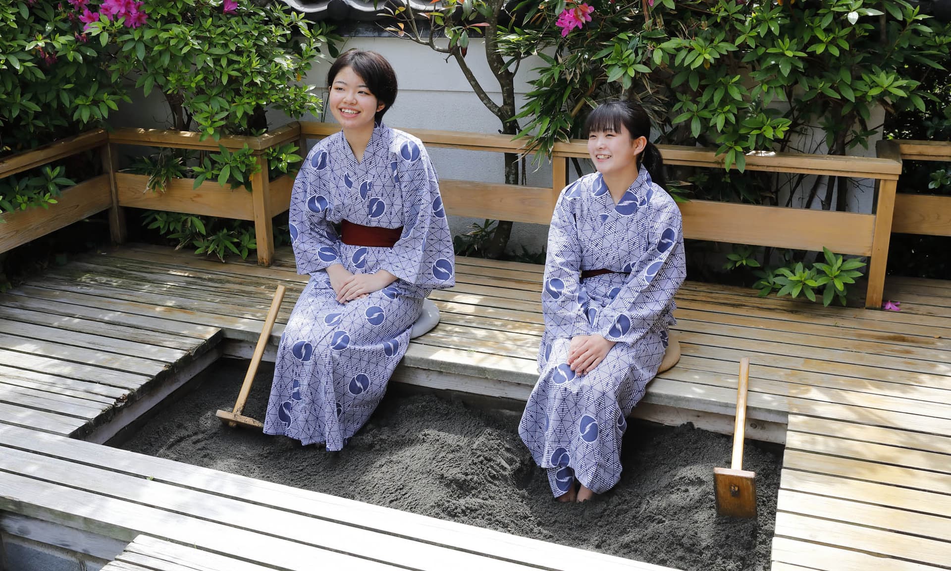 Sunamushi, the Geothermal Sand Bath