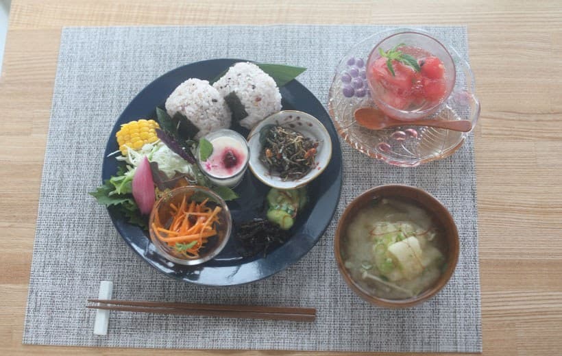 The innkeeper's additive-free home cooking
