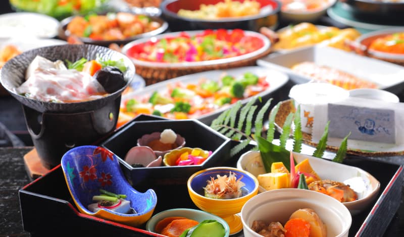 A Breakfast Buffet with Over 30 Dishes