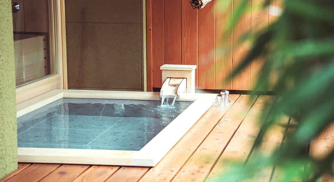 Special Rooms with Their Own Open-Air Bath