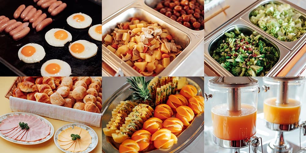 Breakfast Buffet with Local Ingredients