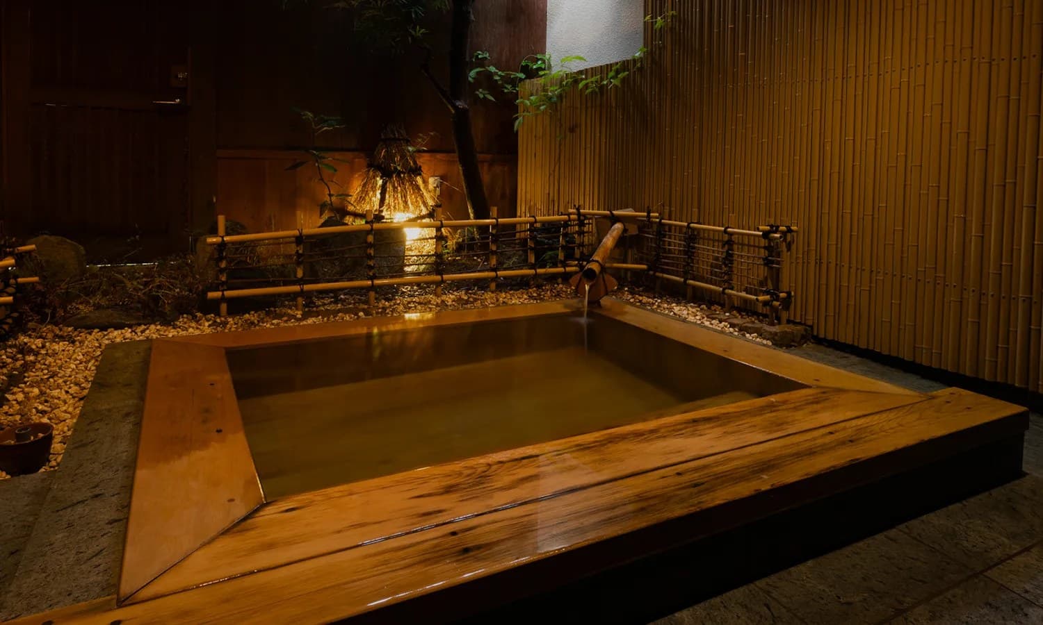 Private Baths and Personal Stone Sauna