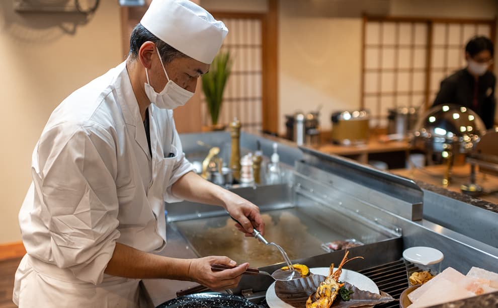 Chef-Grilled Teppanyaki Mains