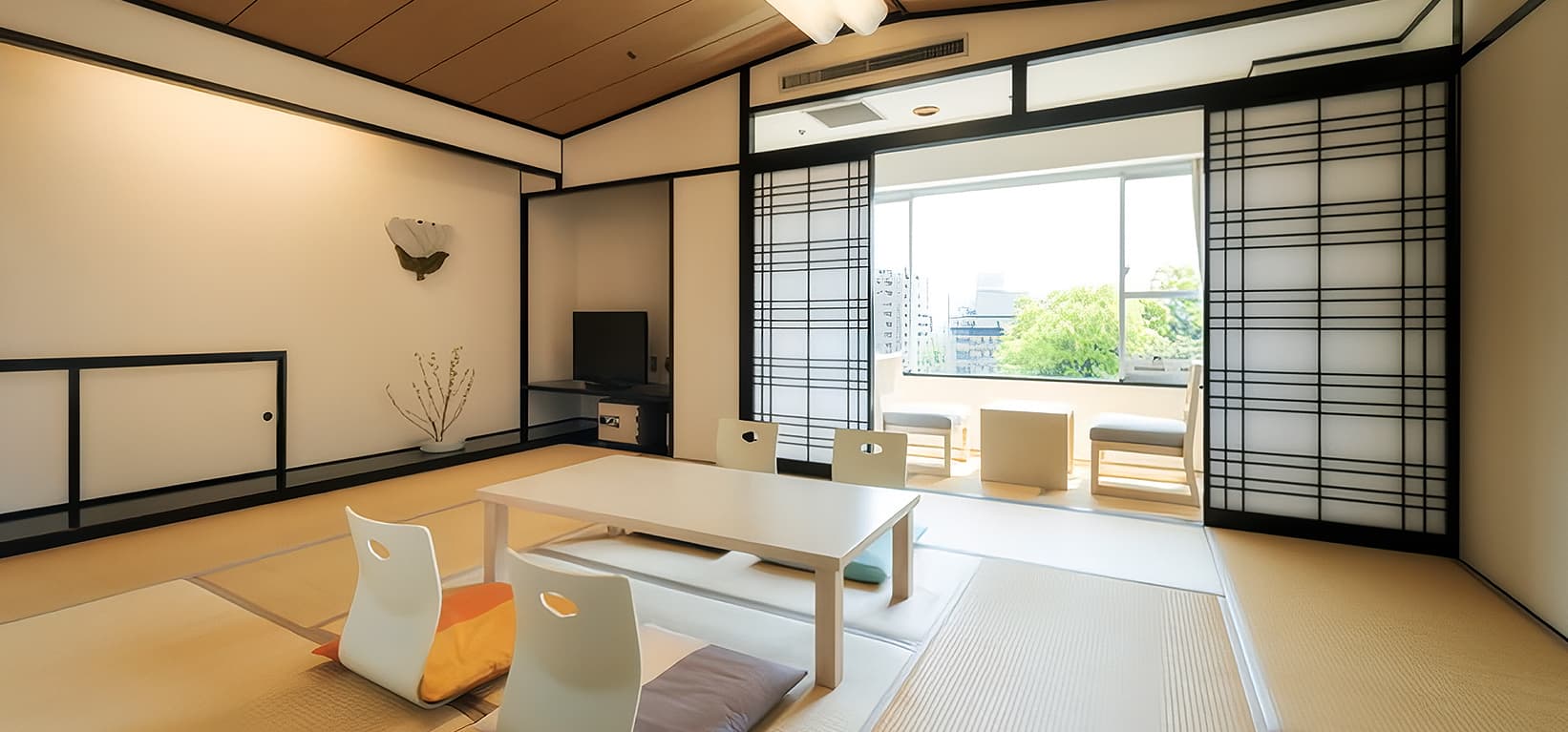 Japanese Rooms on Tatami