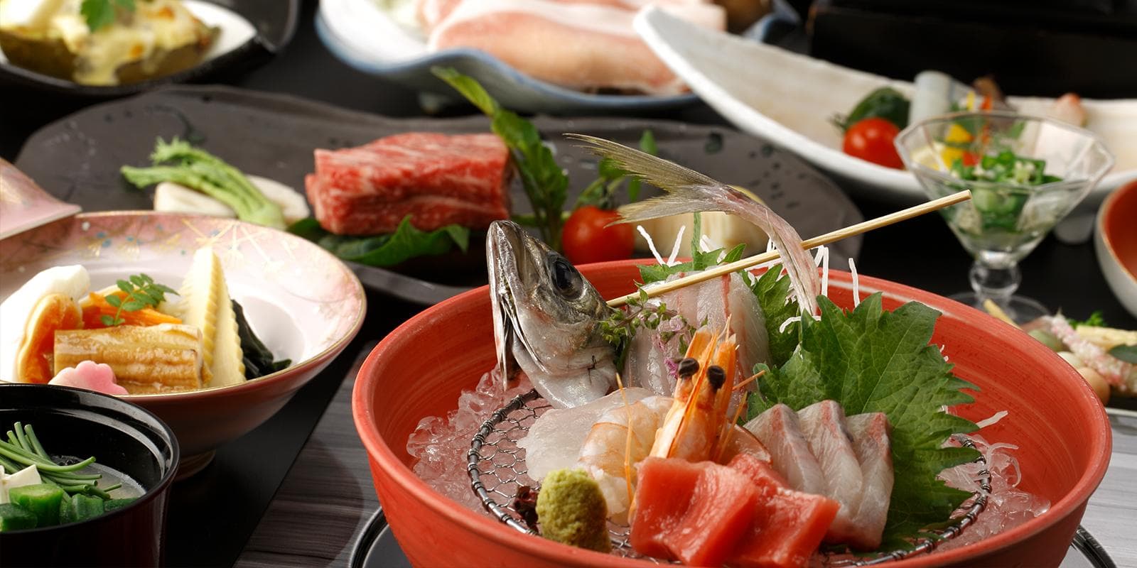 Creative Kaiseki Built on Seasonal Ingredients