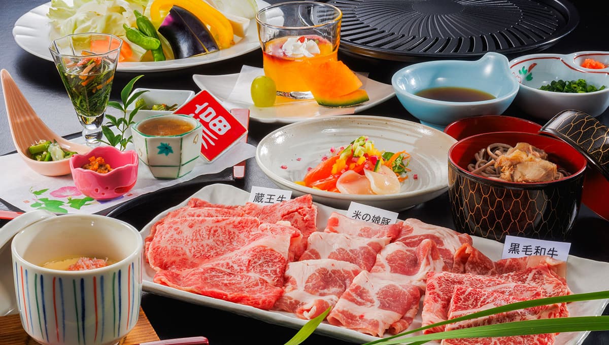 Dinner Built on Yamagata Specialties