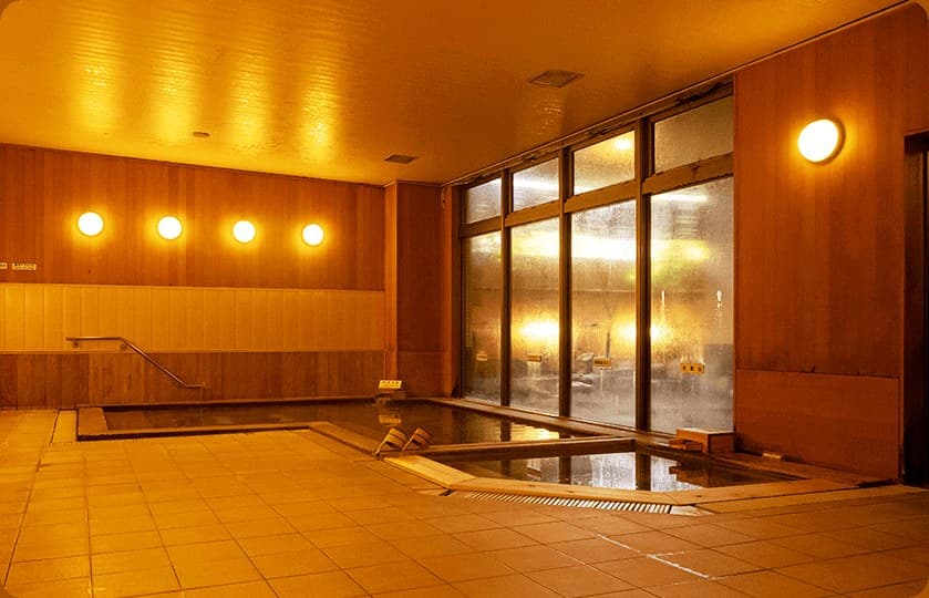 Open-Air Bath, Grand Bath, and Sauna