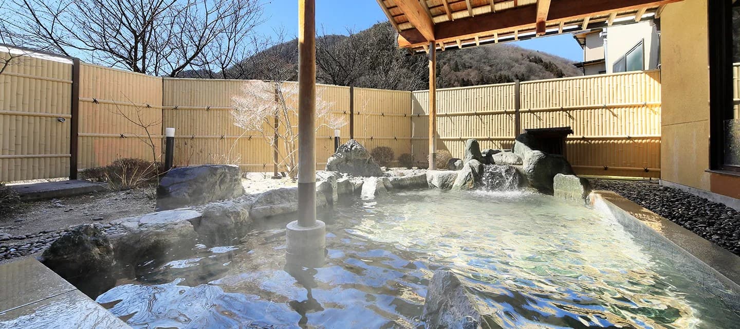 노천탕과 貸切 온천