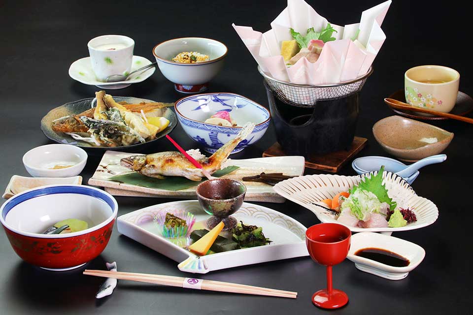 Kaiseki of Yamato Vegetables and Yoshino Kuzu