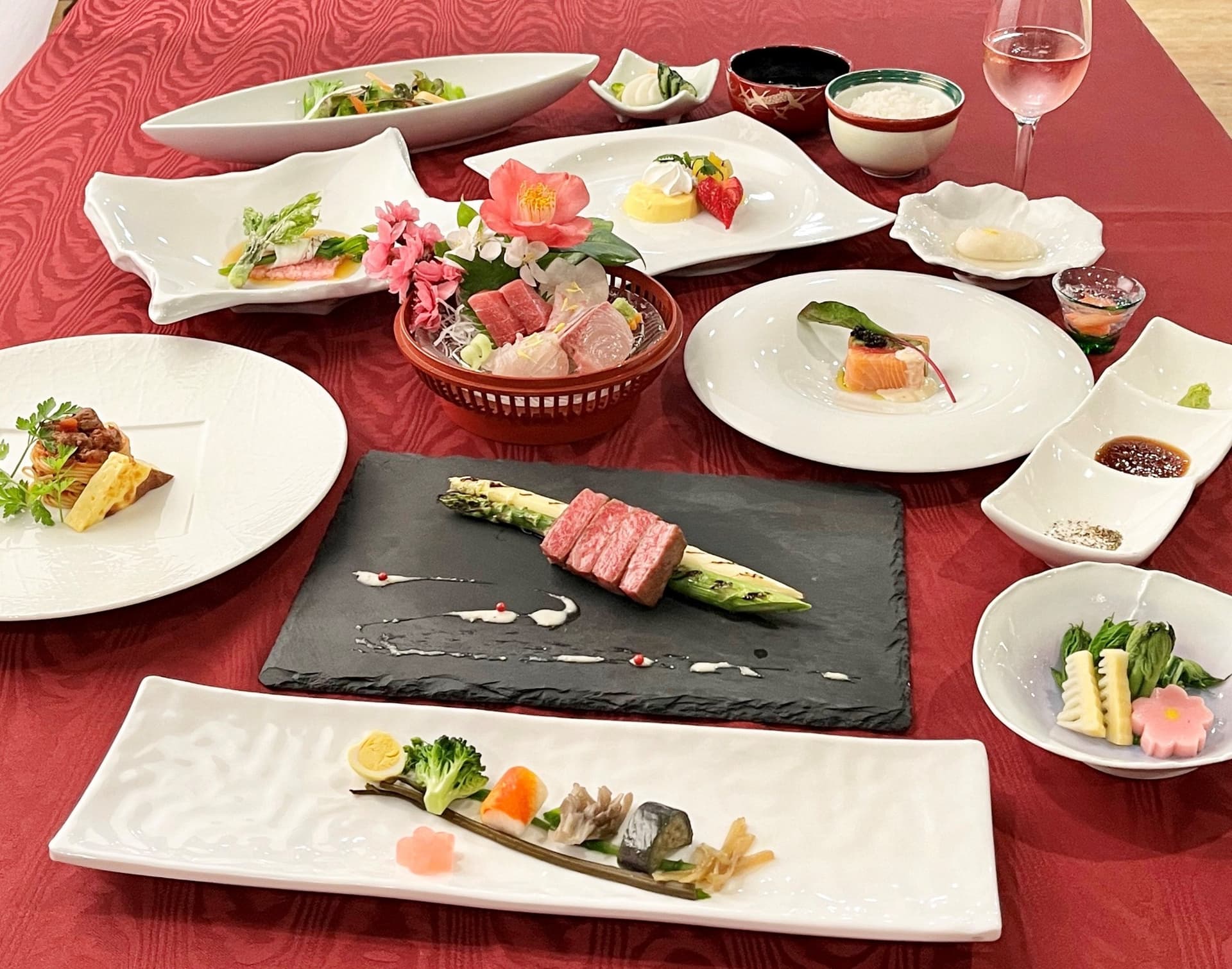 A Creative Course Built on Iwate Black Beef
