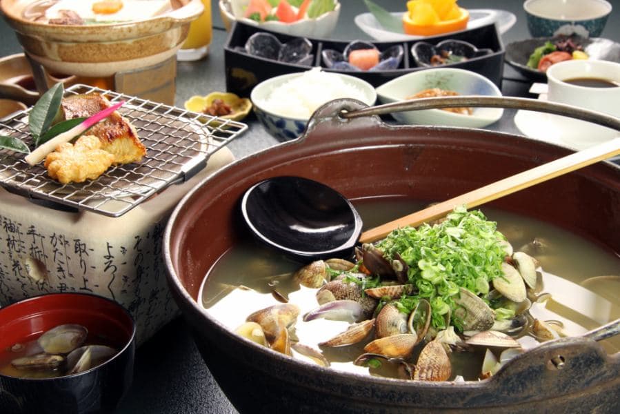 Mornings Begin with Clam Miso Soup