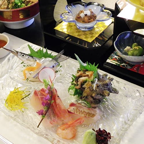 当季刺身与会席料理