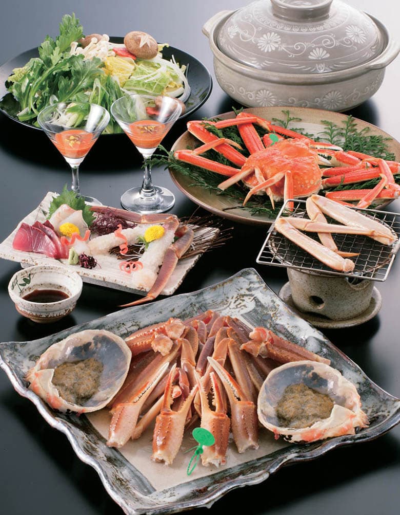 겨울 별미 마쓰바가니(대게)