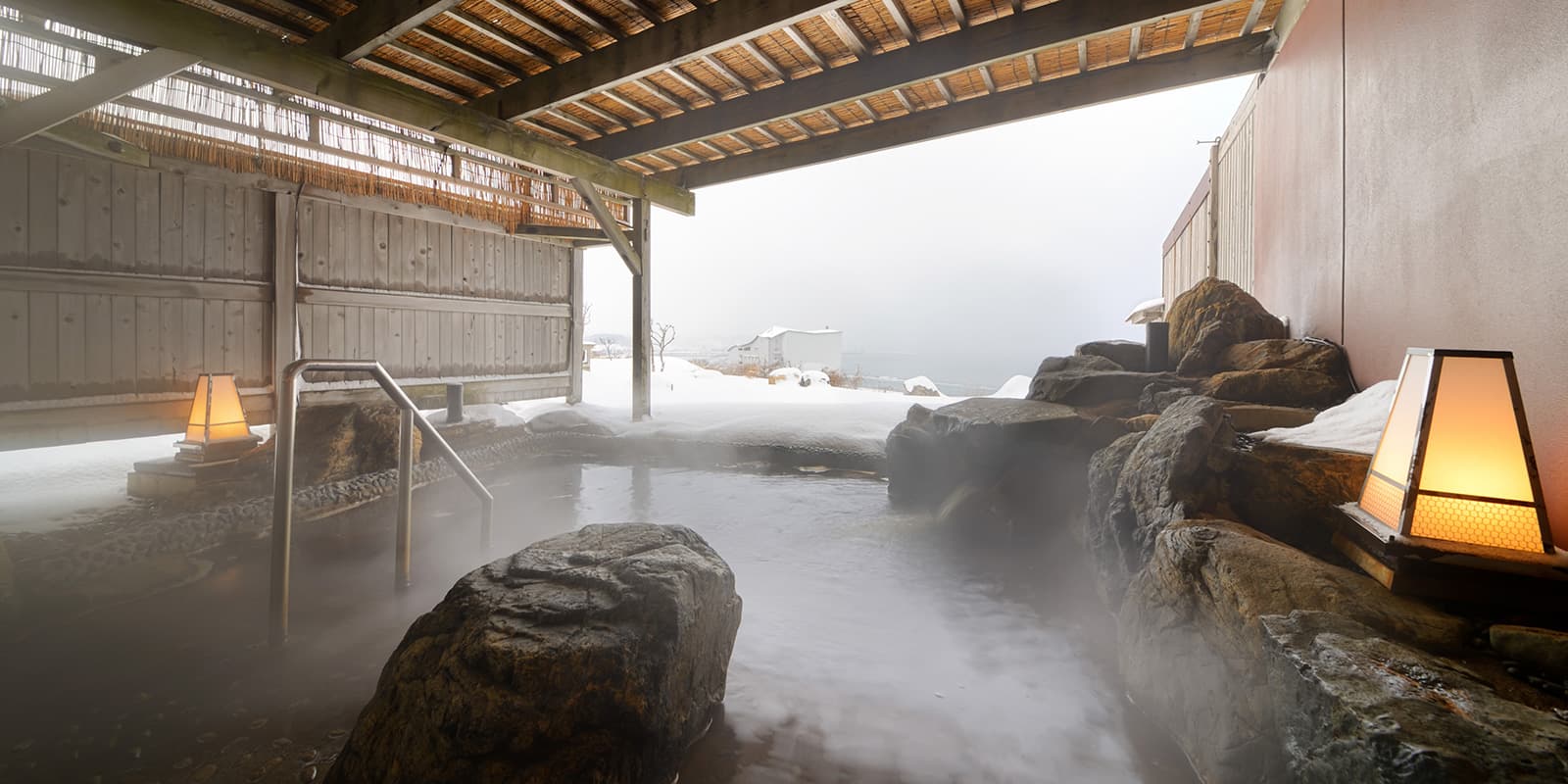 Two Grand Baths, Japanese and Western