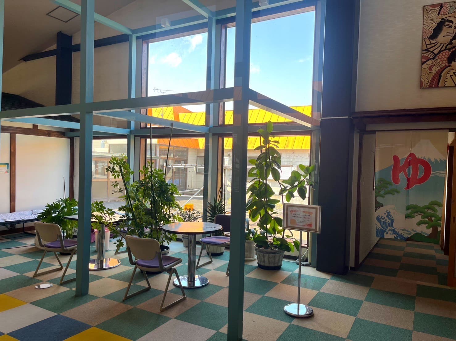 A Lobby with Tsuru's Charm