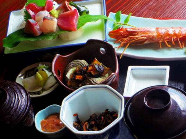 Seafood from One of Kanto's Finest Fishing Ports