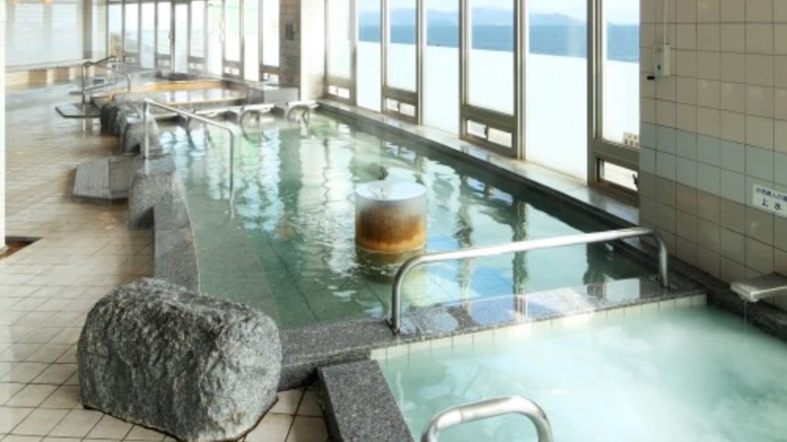 Kinushima Onsen: Hot Spring Source with a View
