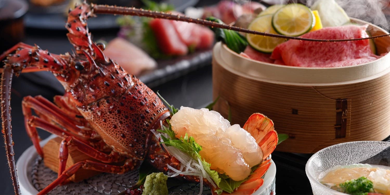 Kaiseki from Sea and Mountain