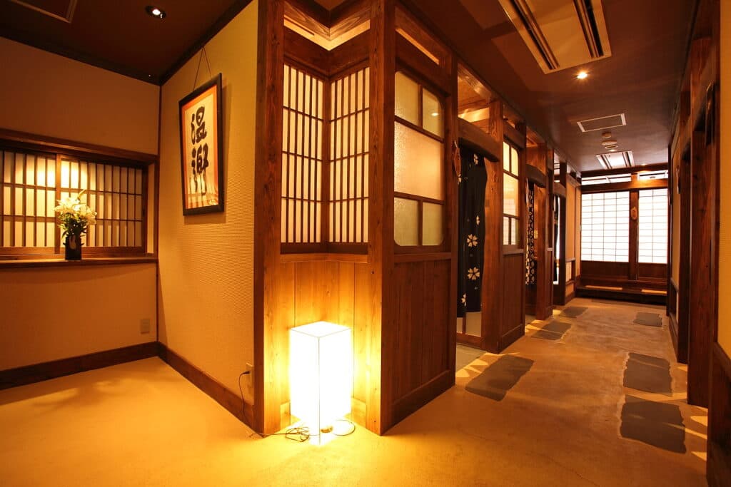 两处用餐地与会席料理