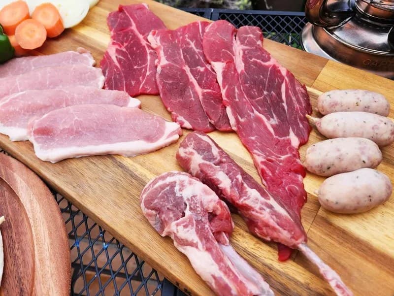 정원 글램핑 BBQ