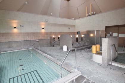 A Women's Bath and Private Bath for Families