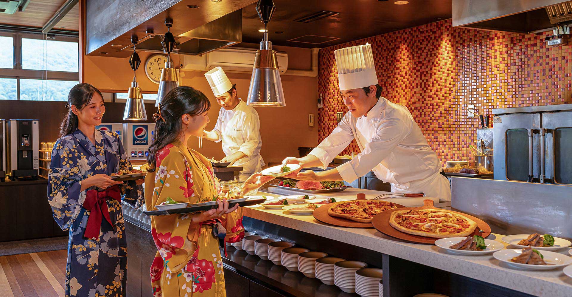 A Premium Buffet Built on Hyogo Ingredients
