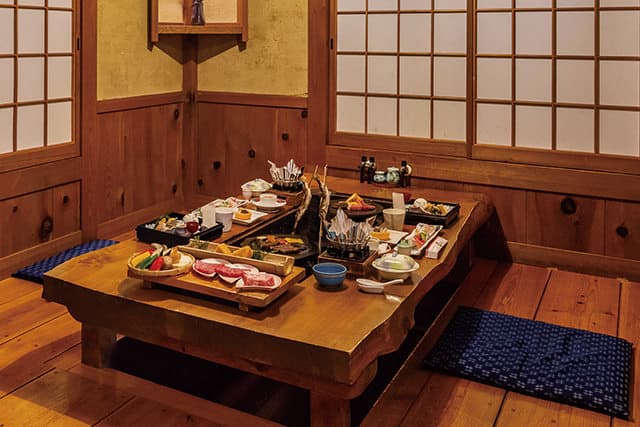 The Oguni Cedar Dining Room