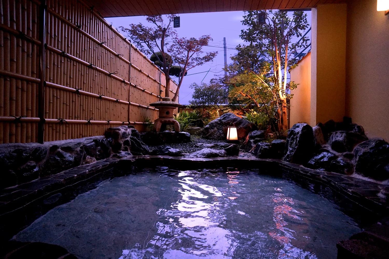 A Cycle of Waters — Large Bath and Open-Air Bath