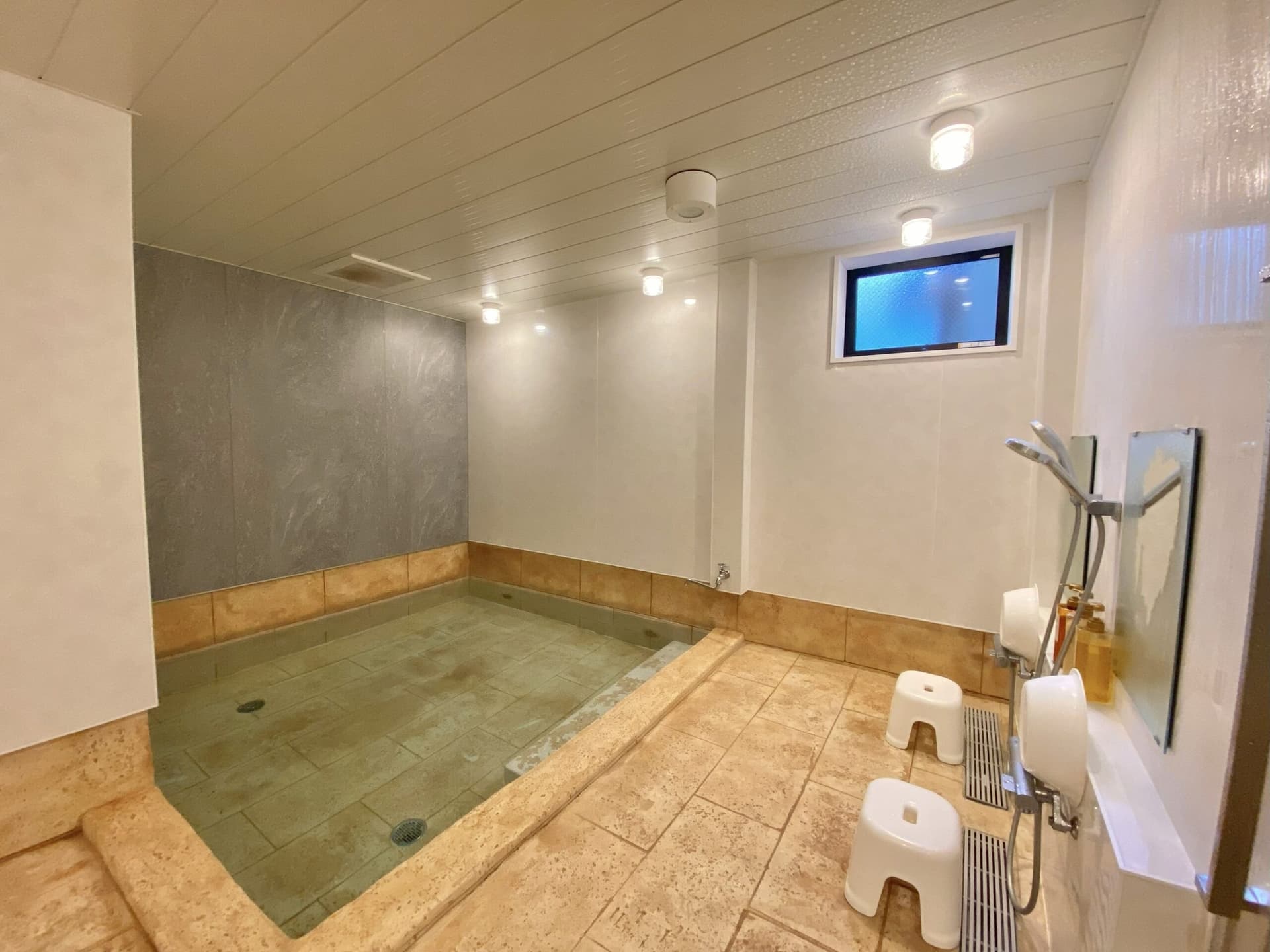 Spacious Large Baths, Open 24 Hours