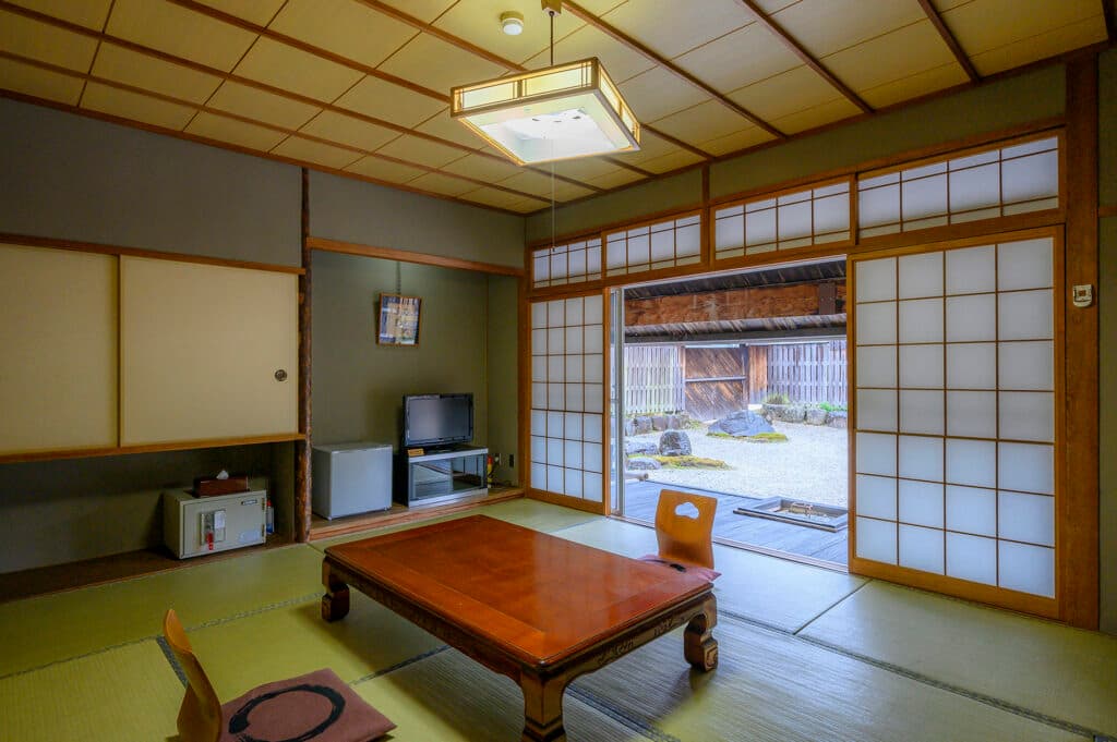 Main Building Rooms · Japanese Garden Views