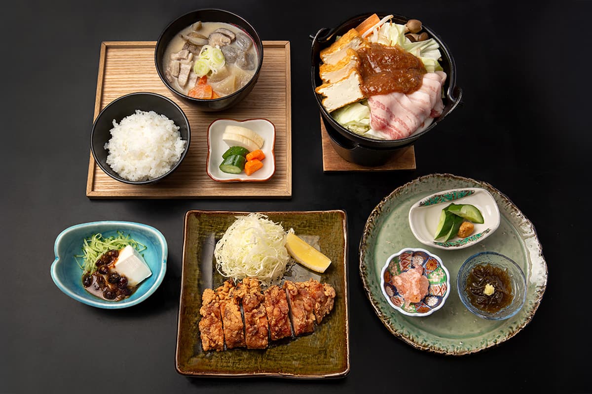 야마부키 식당의 신슈 정찬