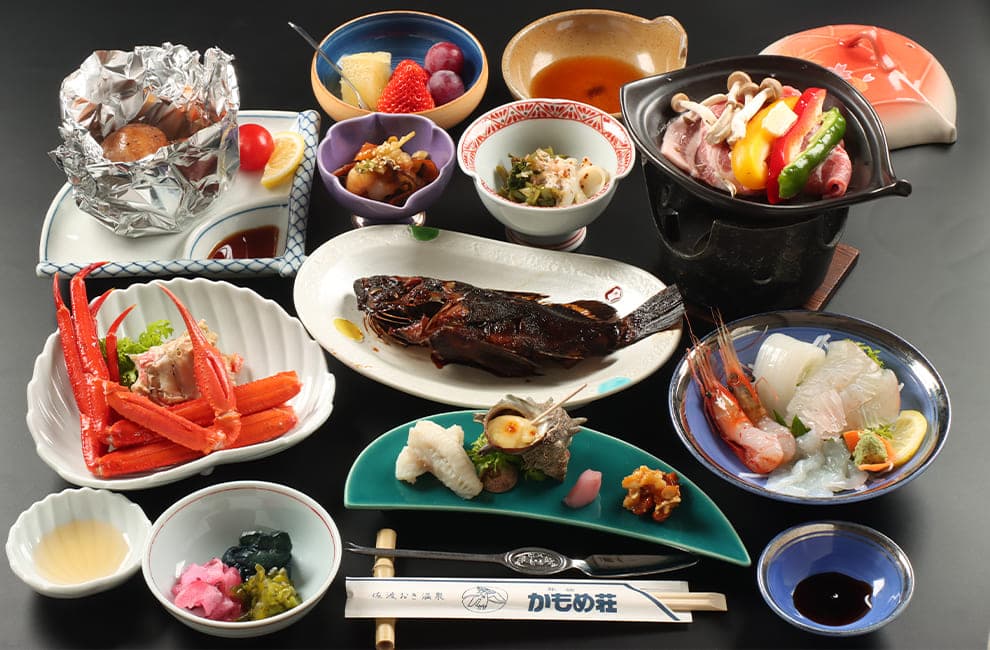 Kaiseki with the Day's Sado Catch