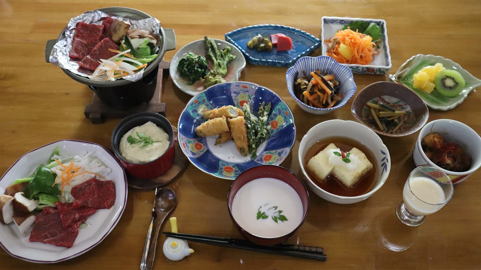 손맛 가득한 자가제 향토 요리