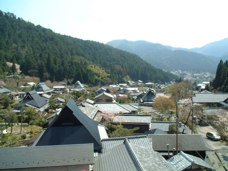 오하라의 풍경