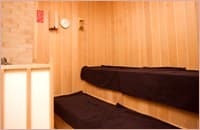 Sauna and cold bath