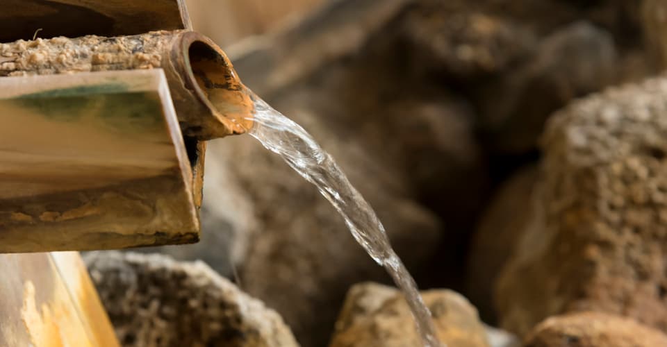 Abundant water from the original source