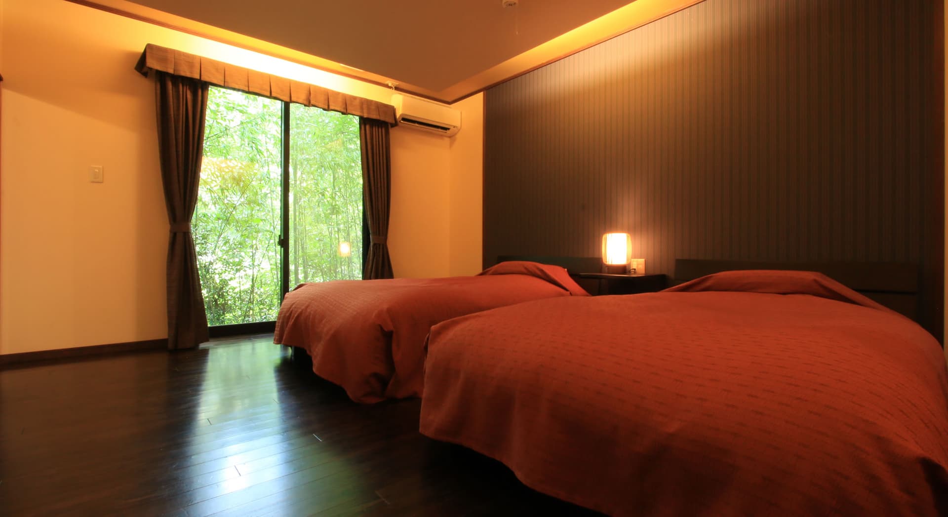 Living Room and Bedroom