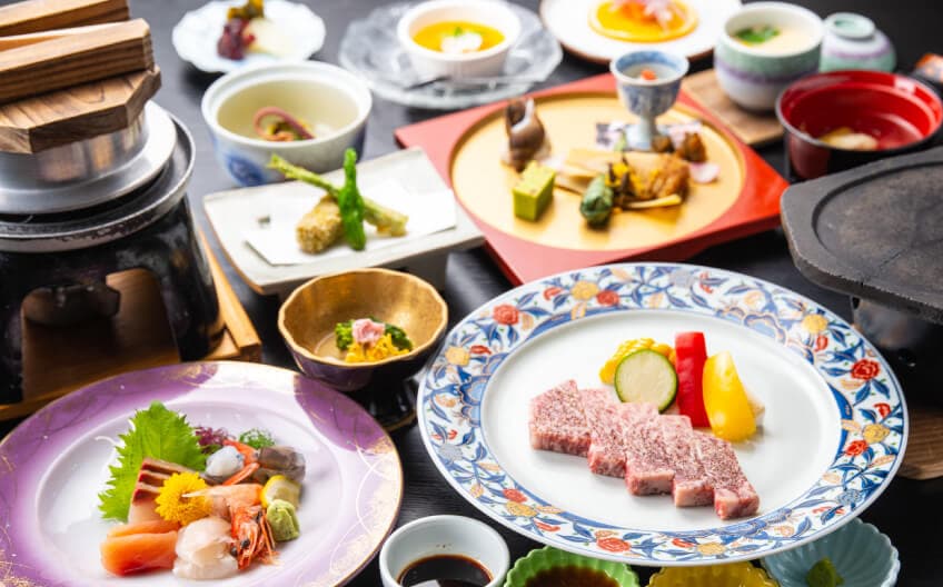Kamameshi and Wagyu Kaiseki