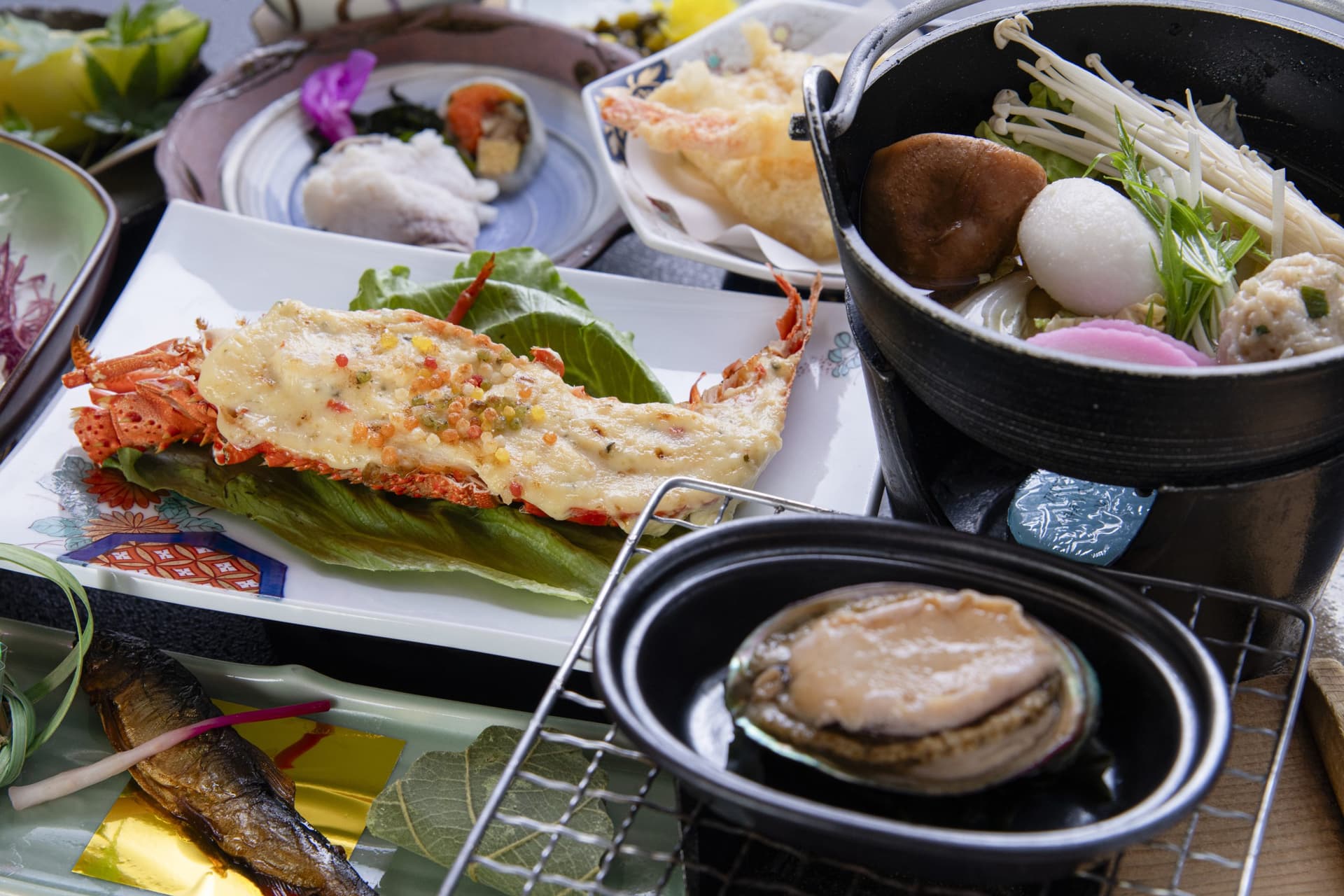 The pleasure of choosing your Ise lobster