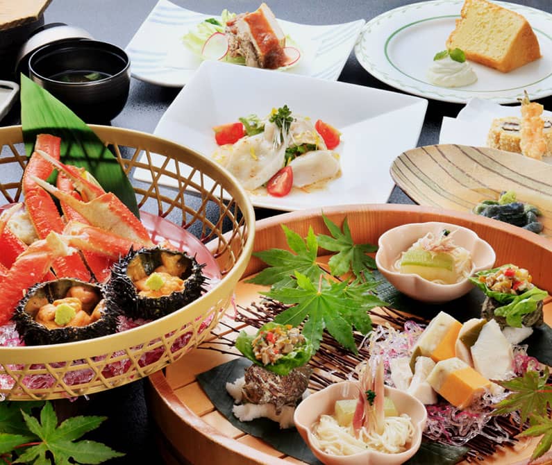 Kaiseki that holds Tohoku's season