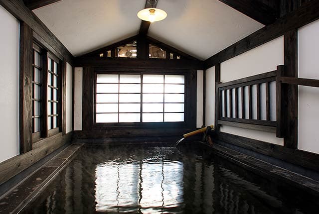 Three private family baths