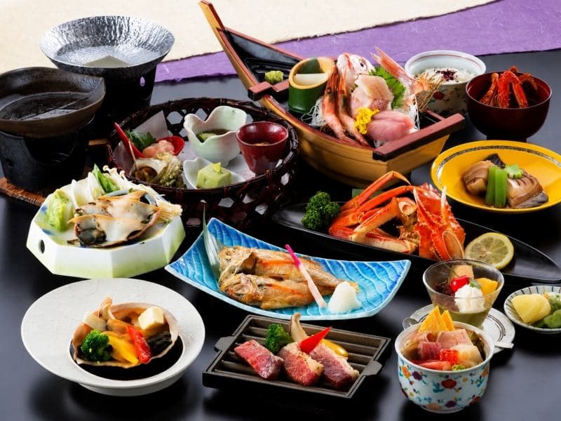 Echigo beef, abalone, nodoguro — the big three