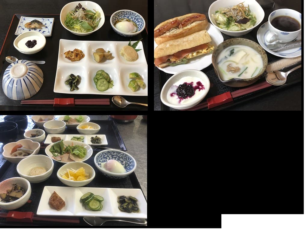 아침 식사 & 오리지널 술