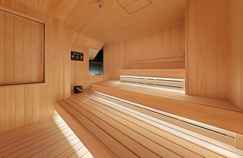 Lava sauna and cave sauna