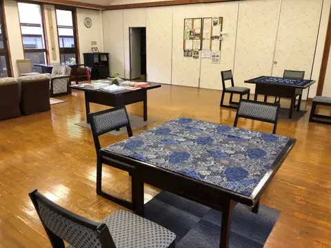 The Irori Lounge and Iwamura Library