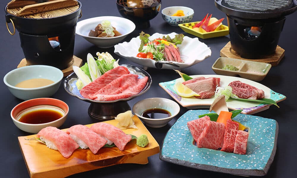 A Full Hida Beef Course Too